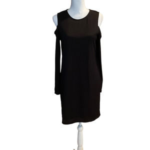 NWT Zara Cold Shoulder Ribbed Knit Dress